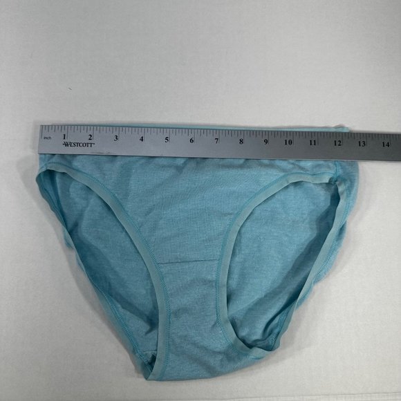 Fruit Of The Loom Women's Size 6 Medium Panty Hi Cut Green New Without Tags - Picture 4 of 6